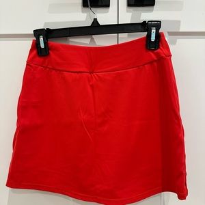 Red Skort